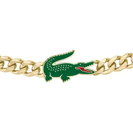 Lacoste ARTHOR Armband Edelstahl mit Emaille grün 22 cm