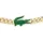 Lacoste ARTHOR Armband Edelstahl mit Emaille grün 22 cm