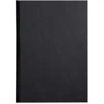 Exacompta 2783C 100er Einbanddeckel Evercover 270g/qm Lederprägung VE=100 Stück schwarz. Geeignet zur Verwendung mit Serodo-Bindern, Kunststoffringen, Metallringen und mehr
