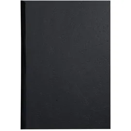 Exacompta 2783C 100er Einbanddeckel Evercover 270g/qm Lederprägung VE=100 Stück schwarz. Geeignet zur Verwendung mit Serodo-Bindern, Kunststoffringen, Metallringen und mehr