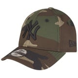 New Era New York Yankees MLB League Essential Woodland Camo 9Forty Adjustable Kids Cap - Child