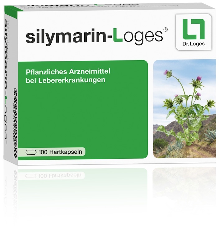 Dr. Loges SILYMARIN-Loges Hartkapseln Leber