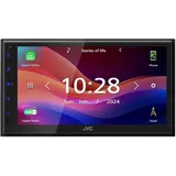 JVC KW-M695DBW 2-DIN Autoradio mit DAB+ / Wireless Apple CarPlay & Android Auto