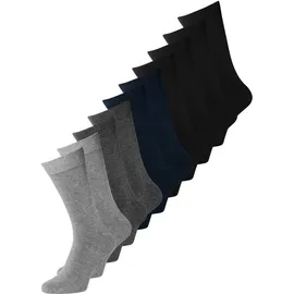 JACK & JONES JACJENS SOCK 10 Pack NOOS (12125756) dark grey melange
