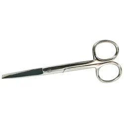 Chirurgische Schere gerade spitz/stumpf 14,5 cm