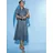CREATION L Jeanskleid Etuikleid Blau 36
