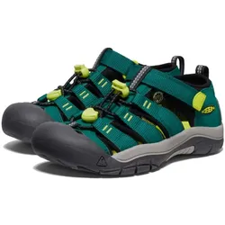 Keen Sandale Newport H2 (schnelltrocknendes, Schnellschnürsystem mit Klettverschluss) tealgrün Kinder