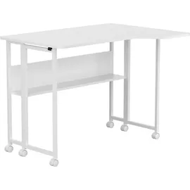 Maclean Brackets Schreibtisch Klappbar Weiß