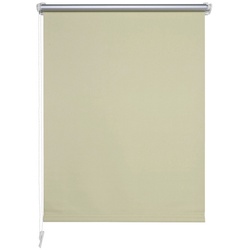 LIEDECO Seitenzug-Rollo, vanillefarben, Polyester - gelb