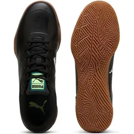 Puma Truco III Indoor Fußballschuhe Herren Weiß/Schwarz/Braun 41