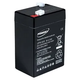 Powery Bleiakku 6V 4500 mAh 1 St.
