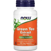 NOW Foods Green Tea Extract 400 mg veg Kapseln 100 St.