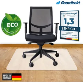 karathomeliving Bodenschutzmatte für Hartböden Polypropylen Semi-transparent