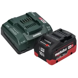 Metabo AS 18 L PC Compact Akku Sauger 18 V 6 l IPX4 Staubklasse L Nass und Trocken + 1x Akku 10,0 Ah + Ladegerät