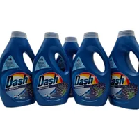 Dash Flüssigwaschmittel für Waschmaschine, 105 Waschgänge (21 x 5), Lavendel, en