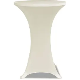 deluke Tischhusse AMAU Cremefarben Ø 60 cm 2er Set