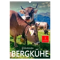Calvendo Glückliche Bergkühe (Wandkalender 2026 DIN A3 hoch), CALVENDO