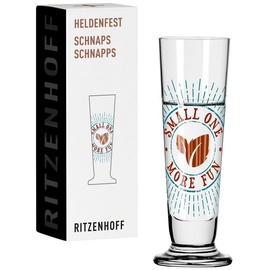 Ritzenhoff & Breker Ritzenhoff SCHNAPSGLAS Heldenfest, Kristallglas