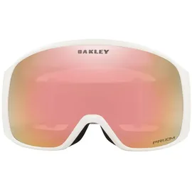 OAKLEY Flight Tracker L Skibrille Matte White - Prizm Rose Gold Iridium Glas