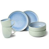 Like by Villeroy & Boch like. by Villeroy & Boch Crafted Blueberry 6tlg. Premium Porcelain Blau