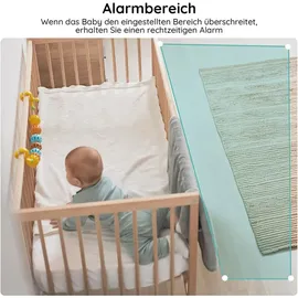 Avylet 2K/3MP Babyphone mit Kamera APP 360° 5" WLAN Video Babyfone