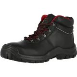 Nitras Power Step MID S3-Arbeitsstiefel - mit Stahlkappe 46 - Schwarz