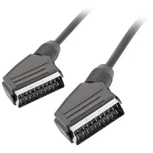 LANBERG SCART Kabel 1,8 m Schwarz