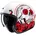 DESTO Weiss/Rot/Schwarz XS