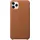 Apple iPhone 11 Pro Max Leder Case sattelbraun