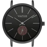 WATXANDCO WXCA1022 Uhr. Box, Schwarz. Damenuhr.