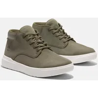 Timberland Mens MID LACE UP Sneaker dk grün nubuck) 10