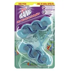 Cillit Bang Color Power 6 Türkis WC-Spüler 3055960 , 1 Packung = 2 x 35 g