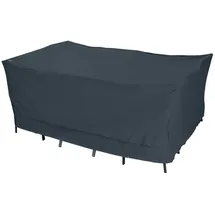 Tepro Universal Abdeckhaube - Sitzgruppe rechteckig groß, schwarz