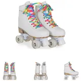 Byox Rollschuhe Donna weiss (32), Weiss, Pink