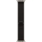 Apple Watch Ultra Trail Loop 49 mm Schwarz/Kohlegrau Titan Natur M/L