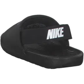 Nike Kawa Slide Sandal, Black/White-White-White, 25 - 25