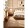 HANSE HOME Teppich HANSE HOME "Fjord", natur,gold, B:200cm H:10mm L:300cm, Jute, Teppiche, Teppich, Jute, Handgemacht, Naturteppich, Wohnzimmer, Läufer, Fransen