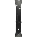 Sonneck Plattenkegel, Kegeldorn ø 18 mm, Schwalbenschwanz, Stahl schwarz geschmiedet