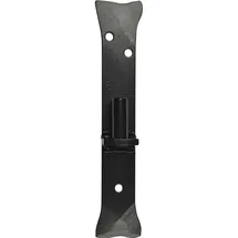 Sonneck Plattenkegel, Kegeldorn ø 18 mm, Schwalbenschwanz, Stahl schwarz geschmiedet
