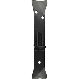 Sonneck Plattenkegel, Kegeldorn ø 18 mm, Schwalbenschwanz, Stahl schwarz geschmiedet