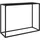 vidaXL Konsolentisch 100x35x75 cm schwarz