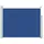 vidaXL Seitenmarkise 140 x 500 cm Blau Polyester