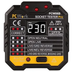 PCWork, PCW06B, Steckdosentester