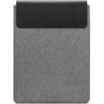 Lenovo Yoga Laptophülle|14,5 Zoll|Magnetverschluss|schlank & leicht, aus recycelten Materialien|Separates Zubehörfach|grau