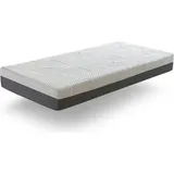 xaluca Matratze 150x190 AIR LATEX Hohe 20 CM H2 Abdeckung aus Fasern, Kern mit Latex