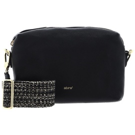 ABRO Leather Dalia Crossbody Bag Kaia Black / Gold