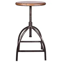 Broste Copenhagen Sire Barhocker 67 x 37 x 48 cm Braun/Grau