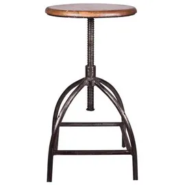 Broste Copenhagen Sire Barhocker 67 x 37 x 48 cm Braun/Grau