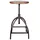 Broste Copenhagen Sire Barhocker 67 x 37 x 48 cm Braun/Grau