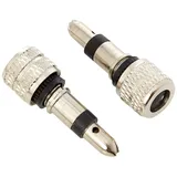 Fischer 85490 6-teilig, Ventil-Set Dunlop, Grau